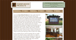 Desktop Screenshot of fosterwood.com